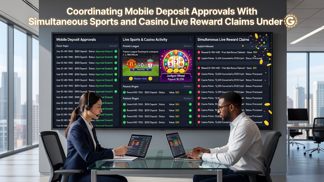 Visualisierung der Echtzeit-Koordination von Einzahlungen und Live-Rewards in Sport- sowie Casino-Umgebungen