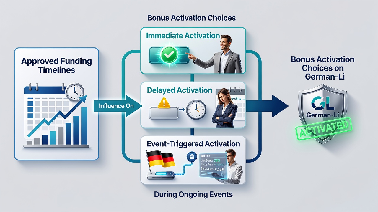 Darstellung der Synchronisation von Verifizierungsfenstern und Bonusaktivierungen auf mobilen Geräten