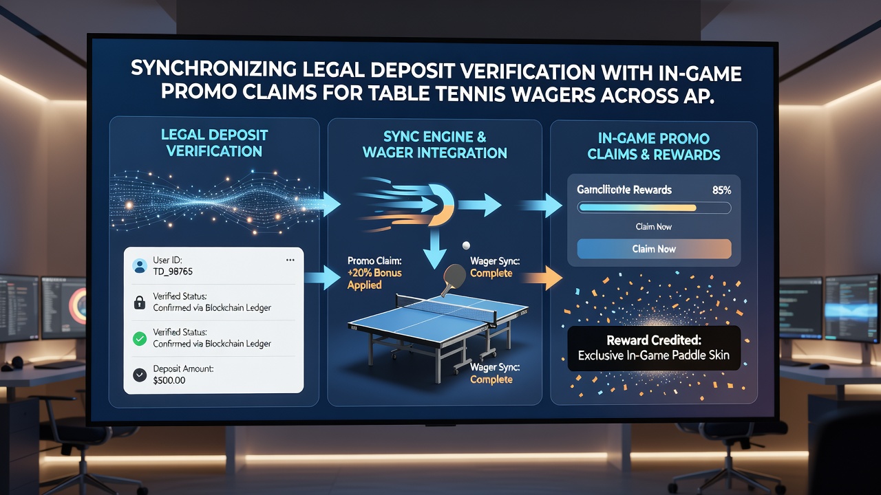 Synchronisierte Prozesse bei Tischtenniswetten und Einzahlungsprüfungen